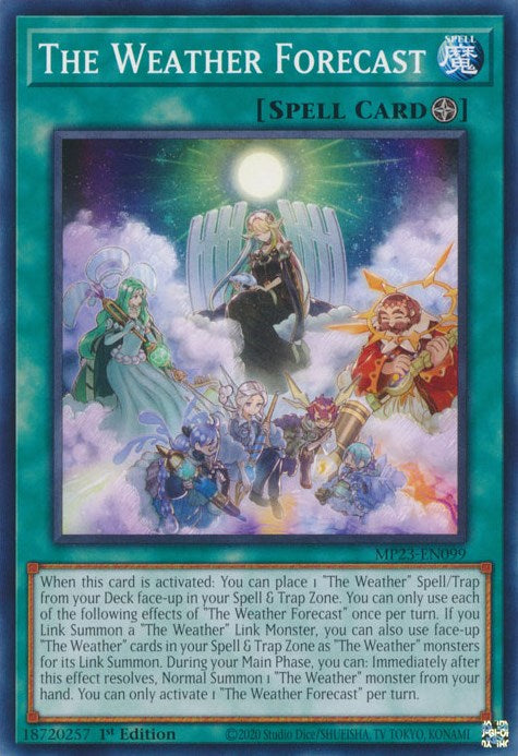 The Weather Forecast [MP23 - MP23-EN099]