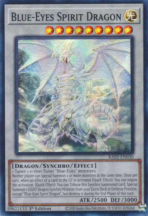 Blue-Eyes Spirit Dragon [RA02 - RA02-EN030]