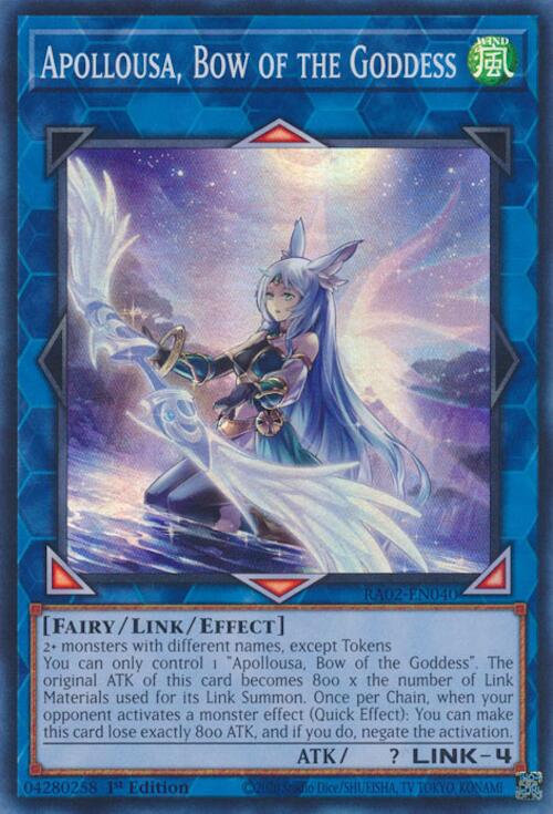 Apollousa, Bow of the Goddess (Alternate Art) [RA02 - RA02-EN040]
