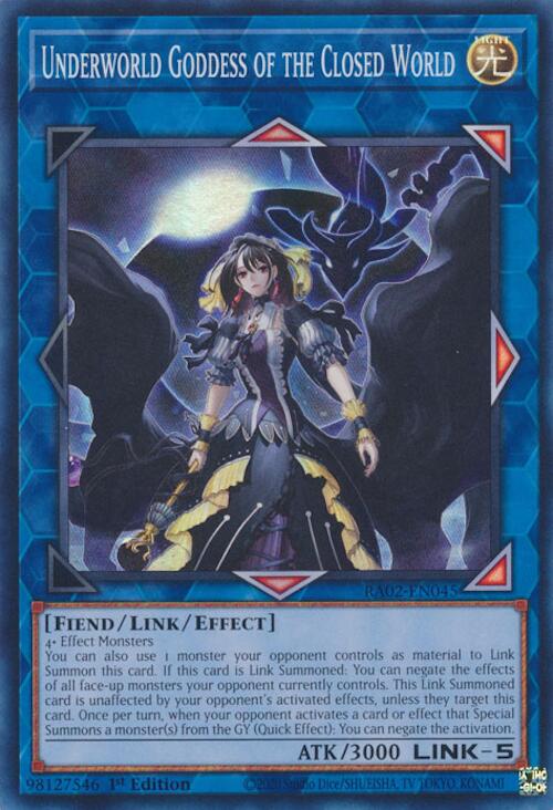 Underworld Goddess of the Closed World [RA02 - RA02-EN045]
