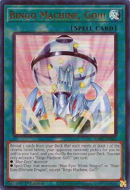 Bingo Machine, Go!!! (UR) [RA02 - RA02-EN062]