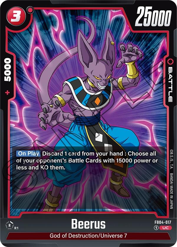 Beerus [FB04 - FB04-017]