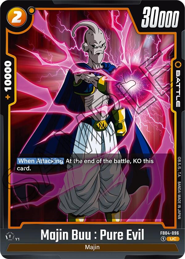 Majin Buu : Pure Evil [FB04 - FB04-096]