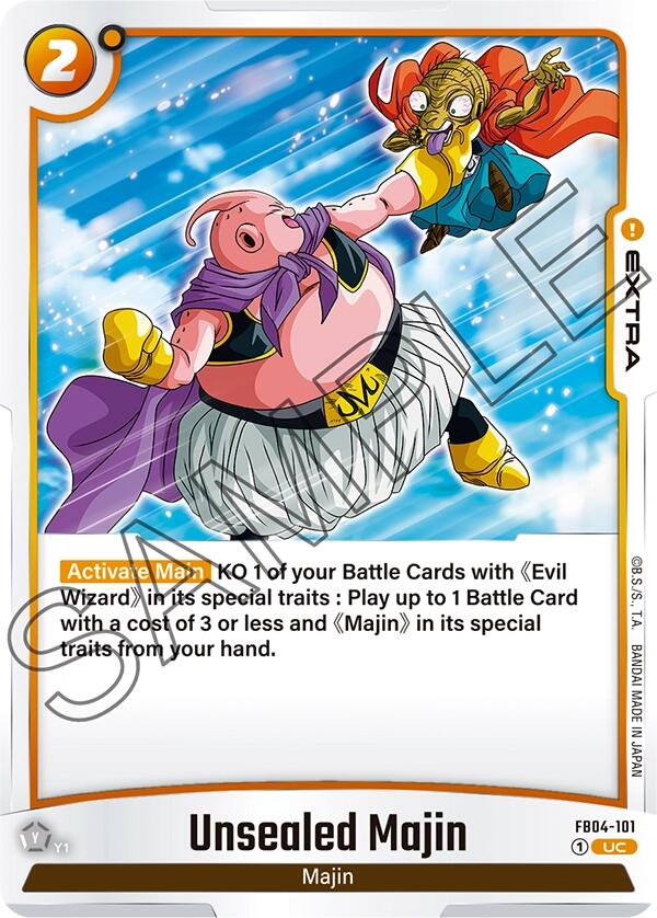 Unsealed Majin [FB04 - FB04-101]