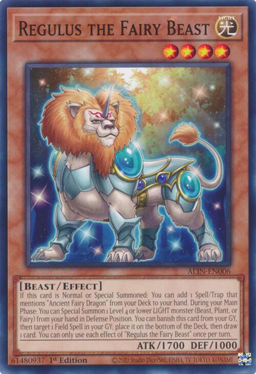 Regulus the Fairy Beast [ALIN - ALIN-EN006]