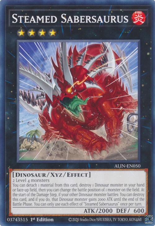 Steamed Sabersaurus [ALIN - ALIN-EN050]