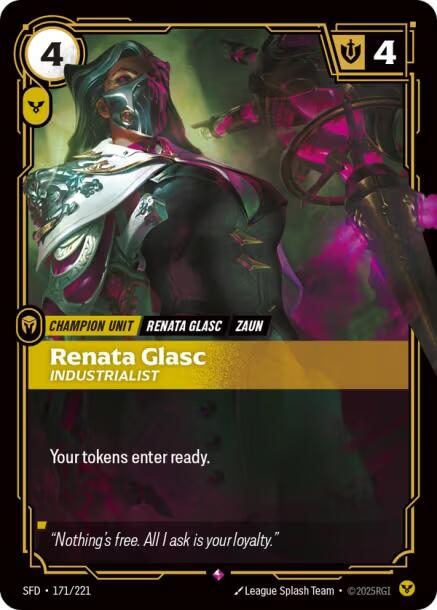 Renata Glasc, Industrialist [SFD - 171/221]