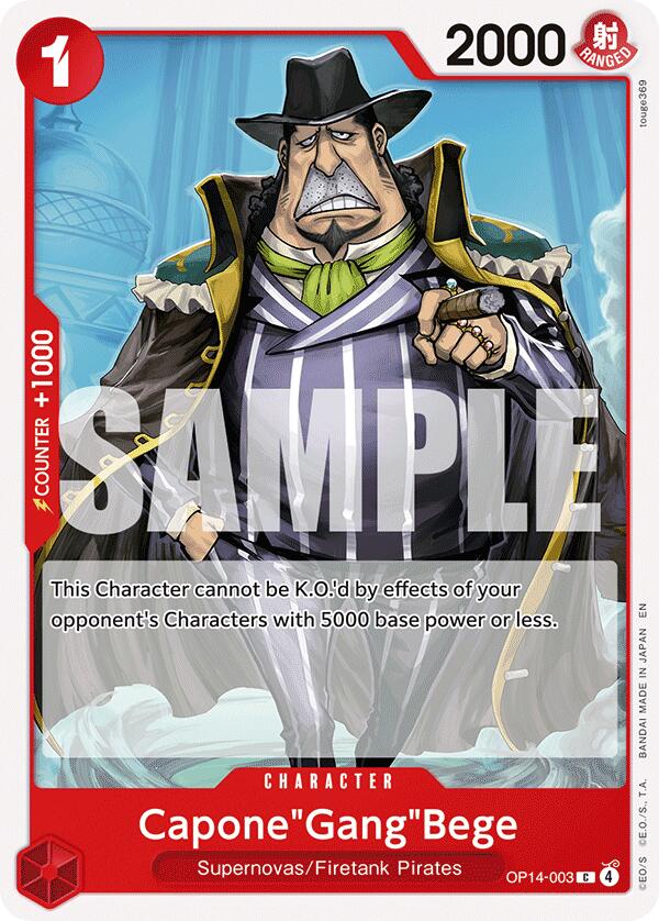 Capone"Gang"Bege [OP14-EB04 - OP14-003]