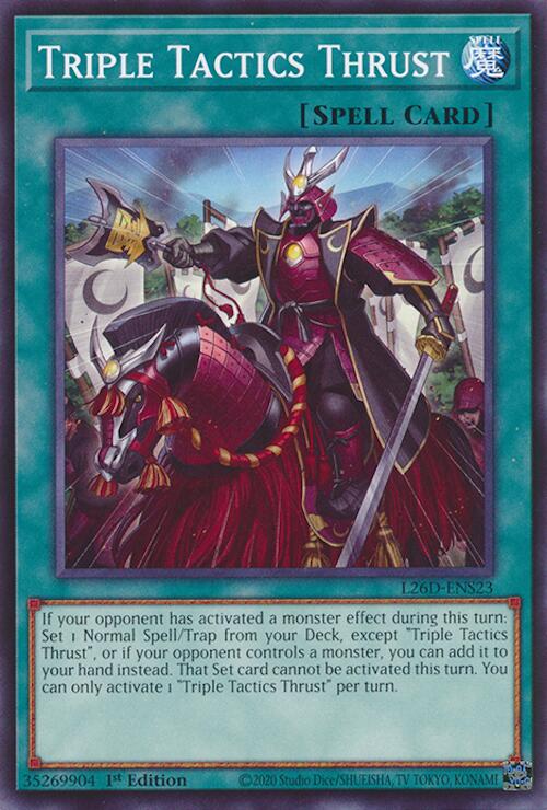 Triple Tactics Thrust [L26D - L26D-ENS23]