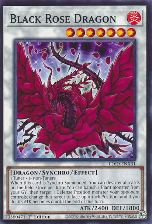 Black Rose Dragon [L26D - L26D-ENX31]