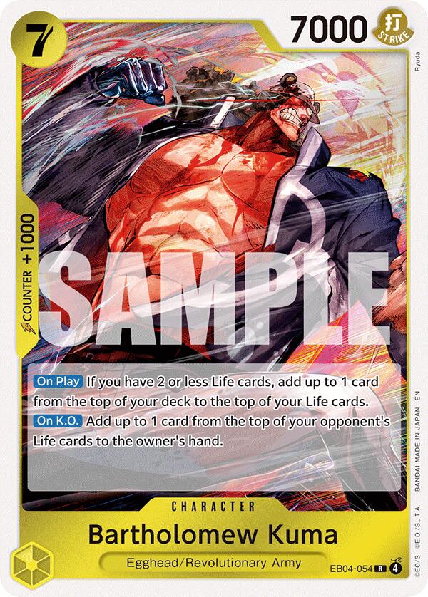 Bartholomew Kuma (EB04-054) [OP15-EB04 - EB04-054]