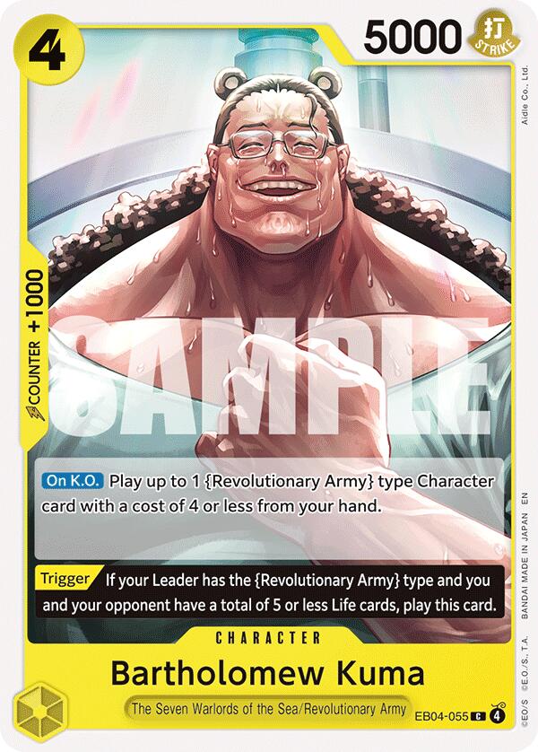 Bartholomew Kuma (EB04-055) [OP15-EB04 - EB04-055]
