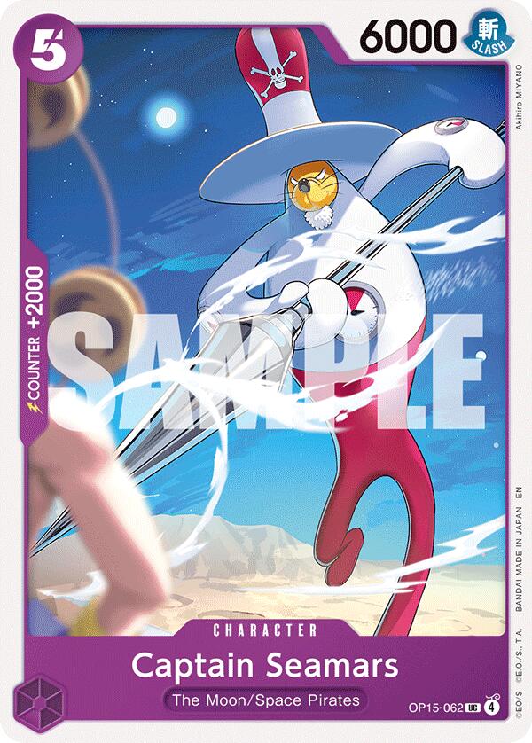 Captain Seamars [OP15-EB04 - OP15-062]