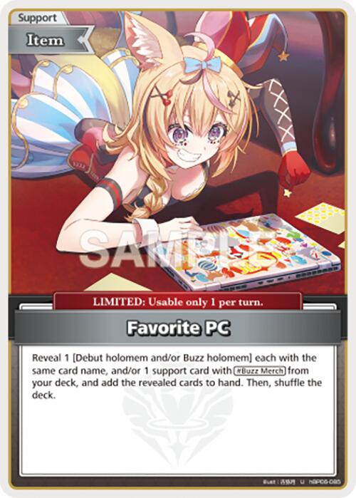 Favorite PC (U) [HBP06E - HBP06-085]