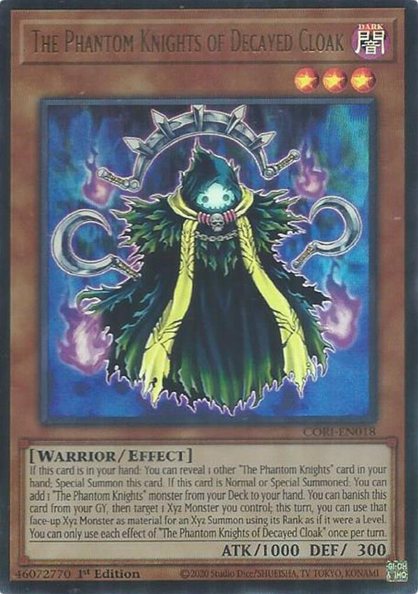The Phantom Knights of Decayed Cloak [CORI - CORI-EN018]