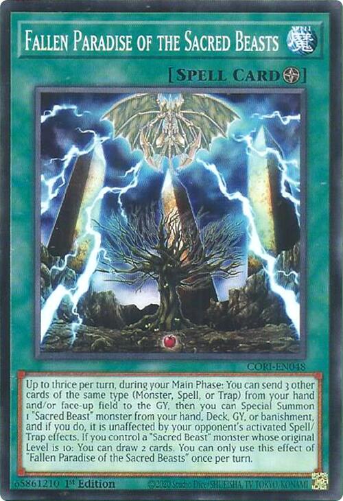 Fallen Paradise of the Sacred Beasts [CORI - CORI-EN048]