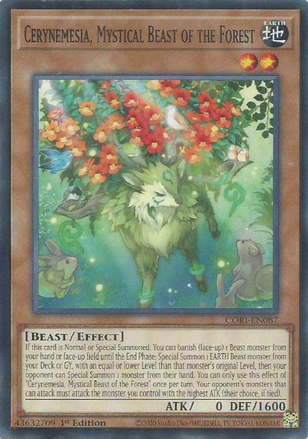 Cerynemesia, Mystical Beast of the Forest [CORI - CORI-EN087]