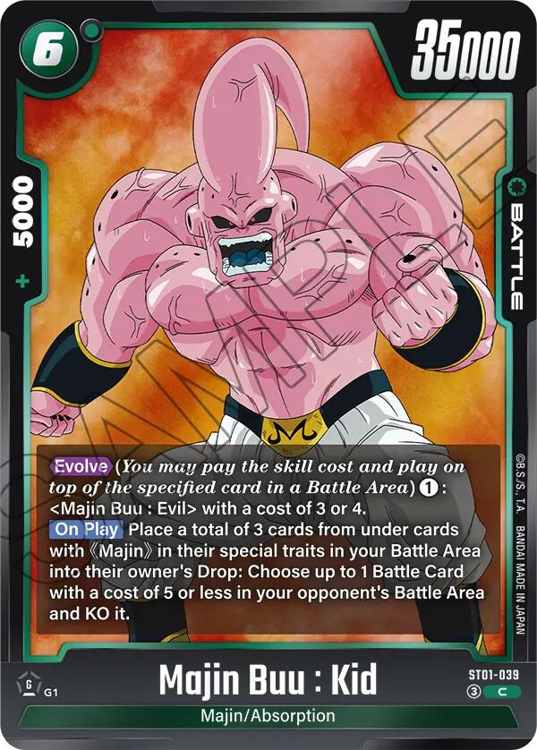 Majin Buu : Kid - ST01-039