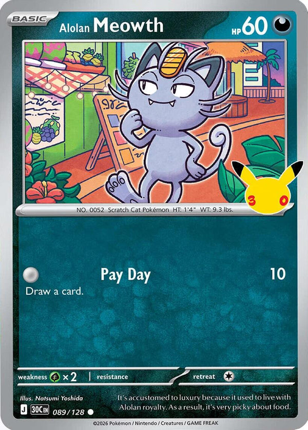 Alolan Meowth - 089/128 [30C - 089/128]