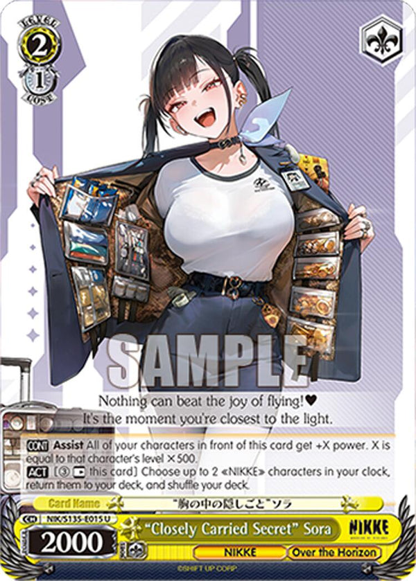 "Closely Carried Secret" Sora [NIK/ - NIK/S135-E015]