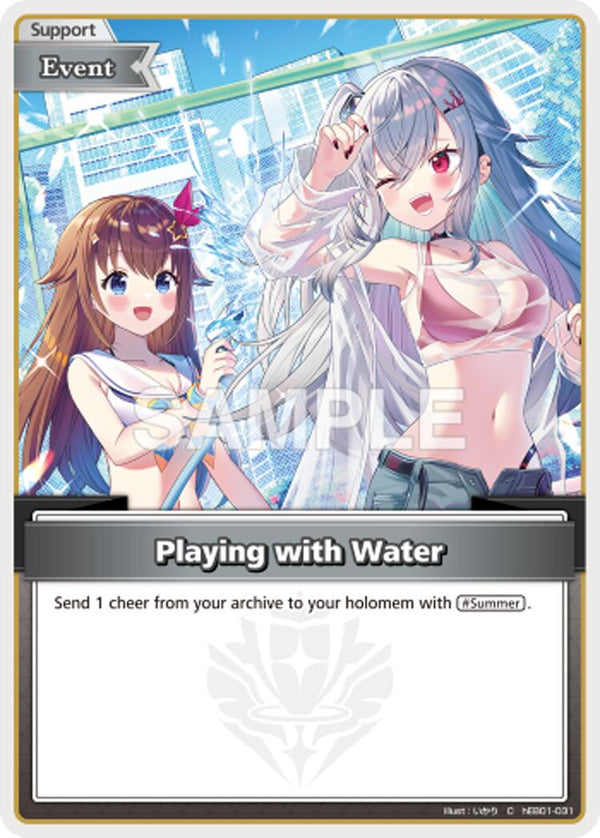 Playing with Water (C) [HEB01 - hEB01-031]