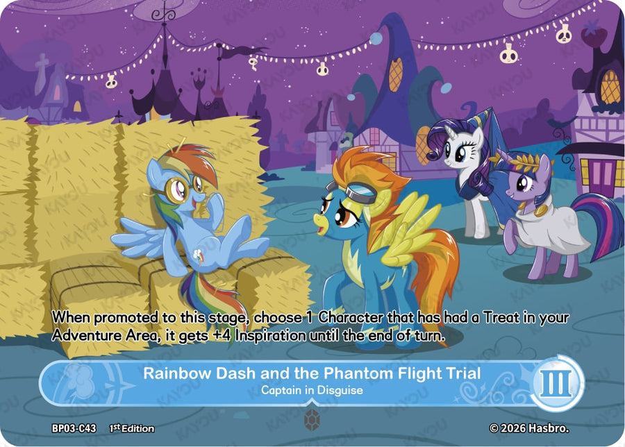 Rainbow Dash and the Phantom Night Race: Lightning in the Dark