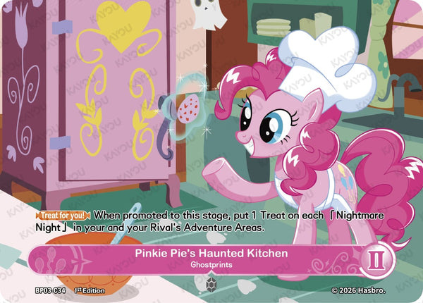 Pinkie Pie's Haunted Kitchen-Ghostprints [BP03 - BP03-C34]