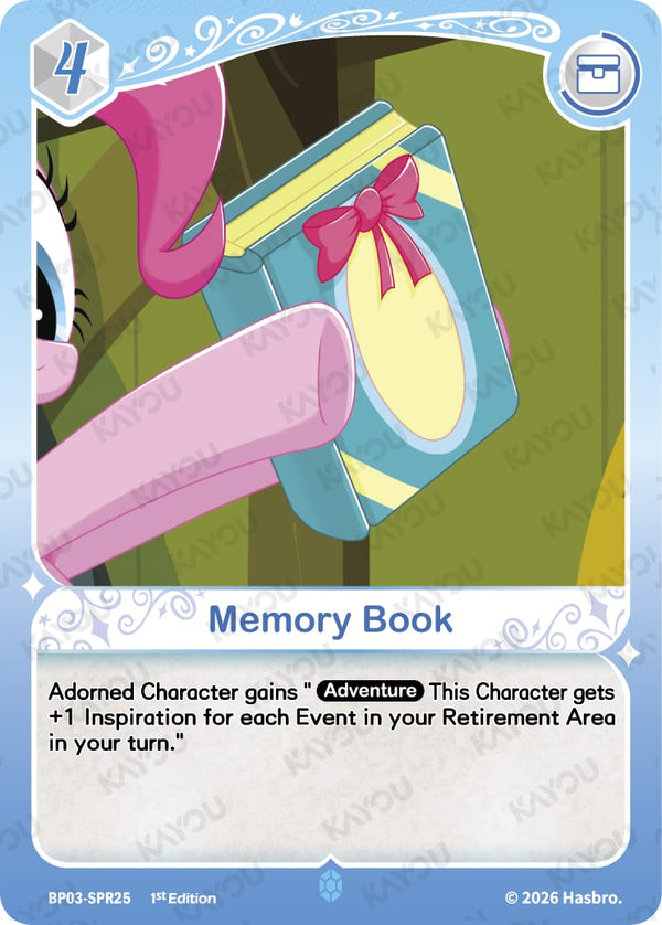 Memory Book [BP03 - BP03-SPR25]
