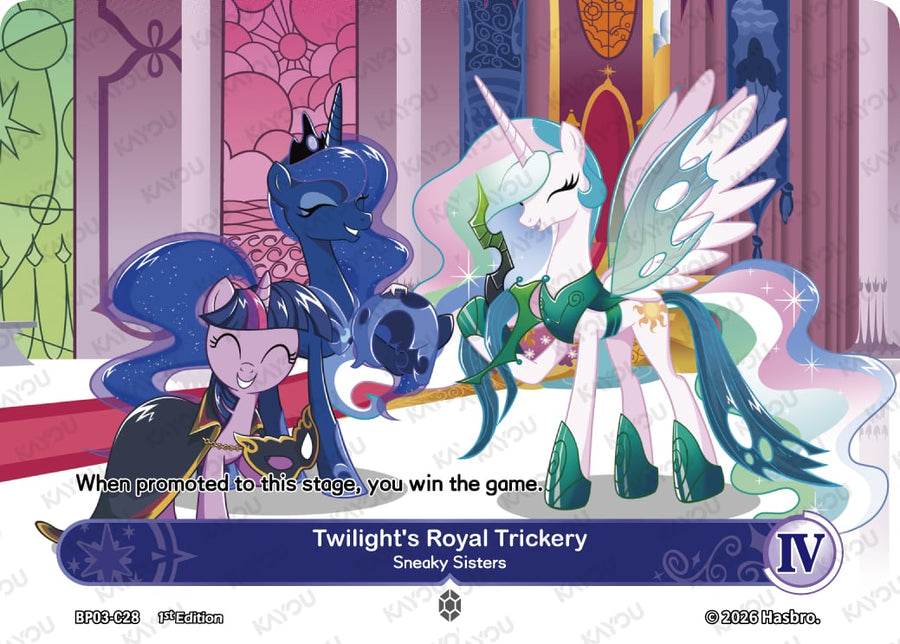 Twilight's Royal Trickery-Sneaky Sisters