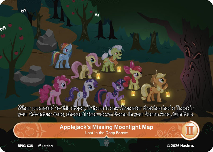 Applejack and the Lost Moonlight Map: Lost Deep in the Forest