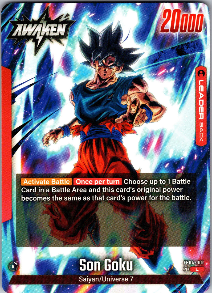 Son Goku - FB04-001 (Back) | Near Mint / English / Normal