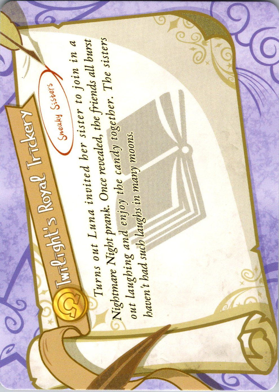 Twilight's Royal Trickery-Sneaky Sisters (Back) | Near Mint / English / Normal