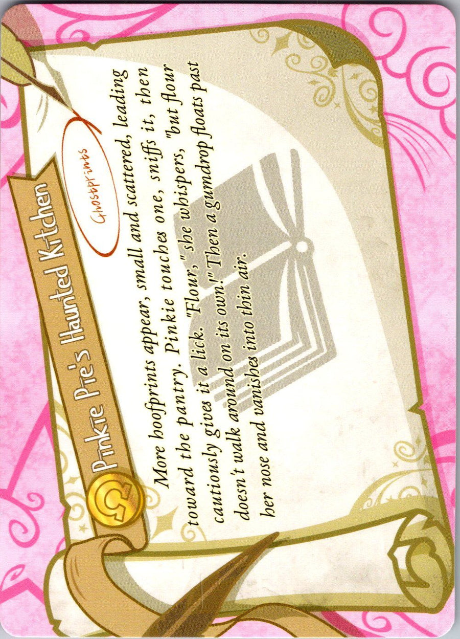 Pinkie Pie's Haunted Kitchen-Ghostprints (Back) | Near Mint / English / Normal