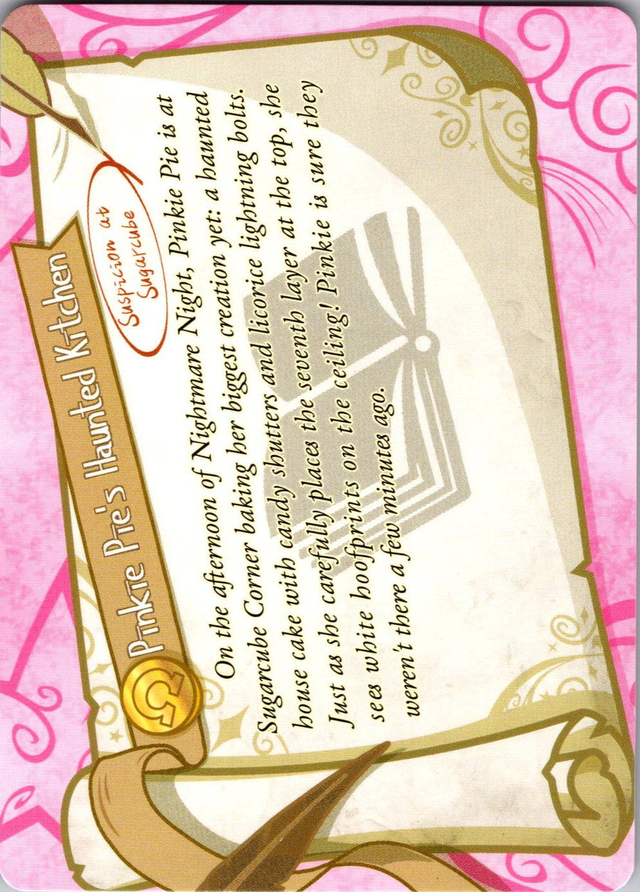 Pinkie Pie's Haunted Kitchen-Suspicion at Sugarcube (Back) | Near Mint / English / Normal