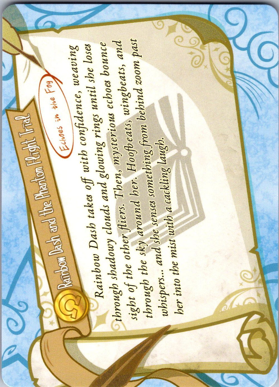 Rainbow Dash and the Phantom Flight Trial-Echoes in the Fog (Back) | Near Mint / English / Normal