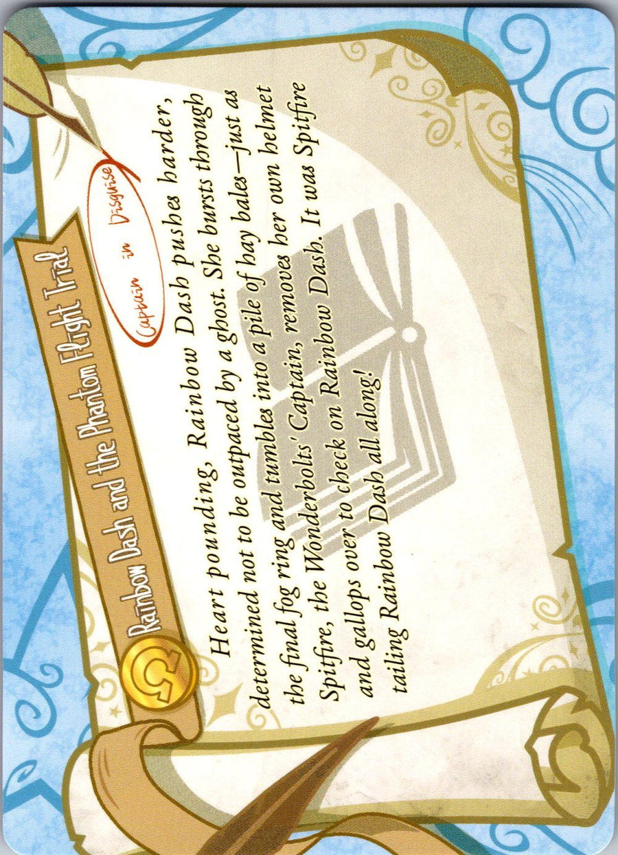 Rainbow Dash and the Phantom Night Race: Lightning in the Dark (Back) | Near Mint / English / Normal