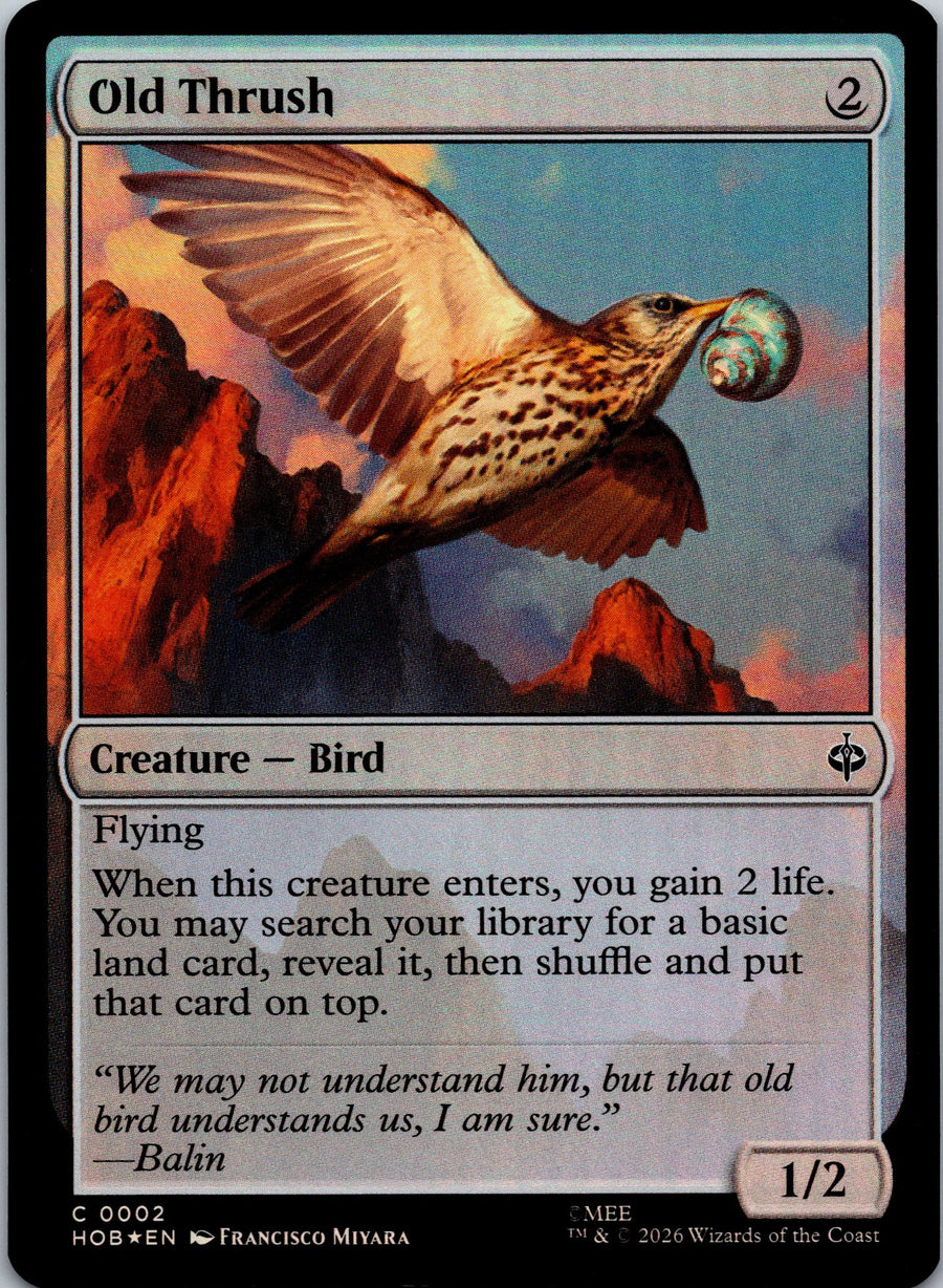 Old Thrush | Near Mint / English / Foil