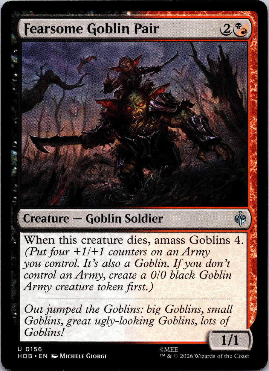 Fearsome Goblin Pair | Near Mint / English / Normal