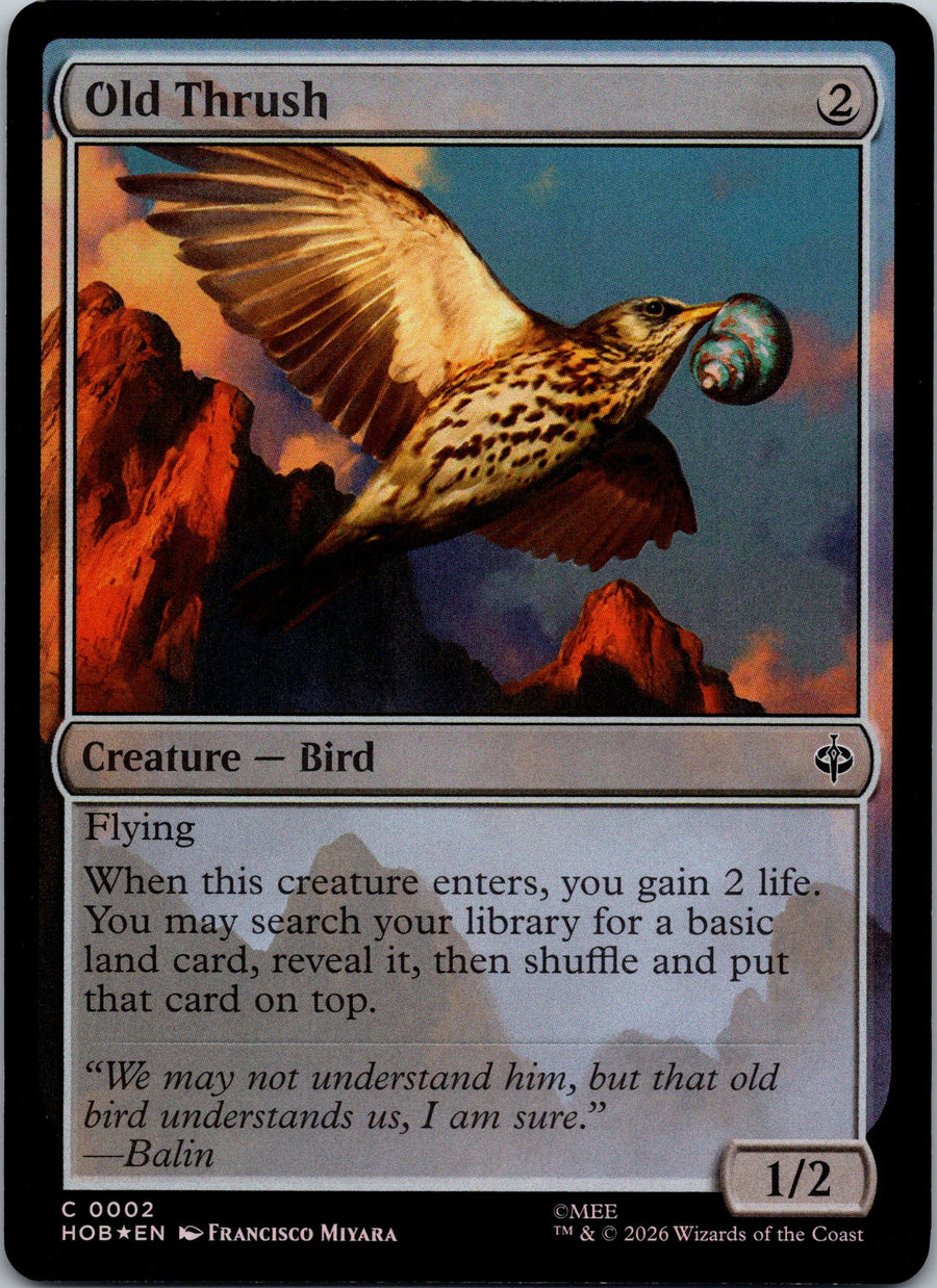 Old Thrush | Near Mint / English / Normal