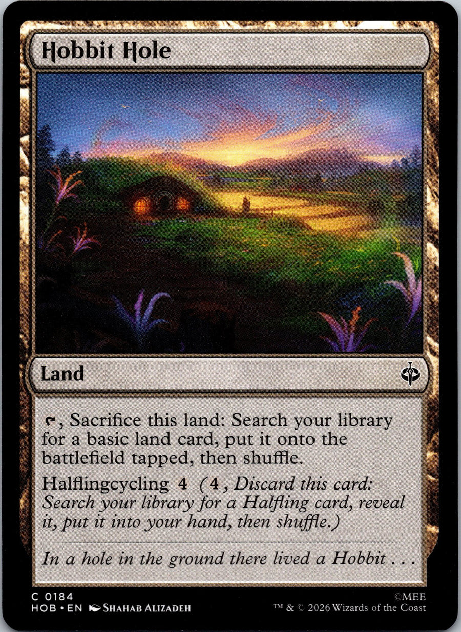 Hobbit Hole | Near Mint / English / Normal