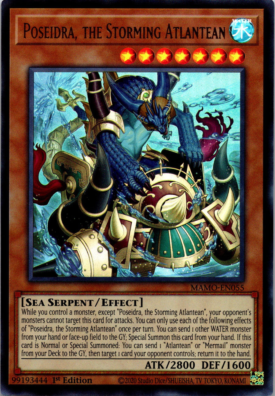 Poseidra, the Storming Atlantean | Near Mint / English / 1St Edition