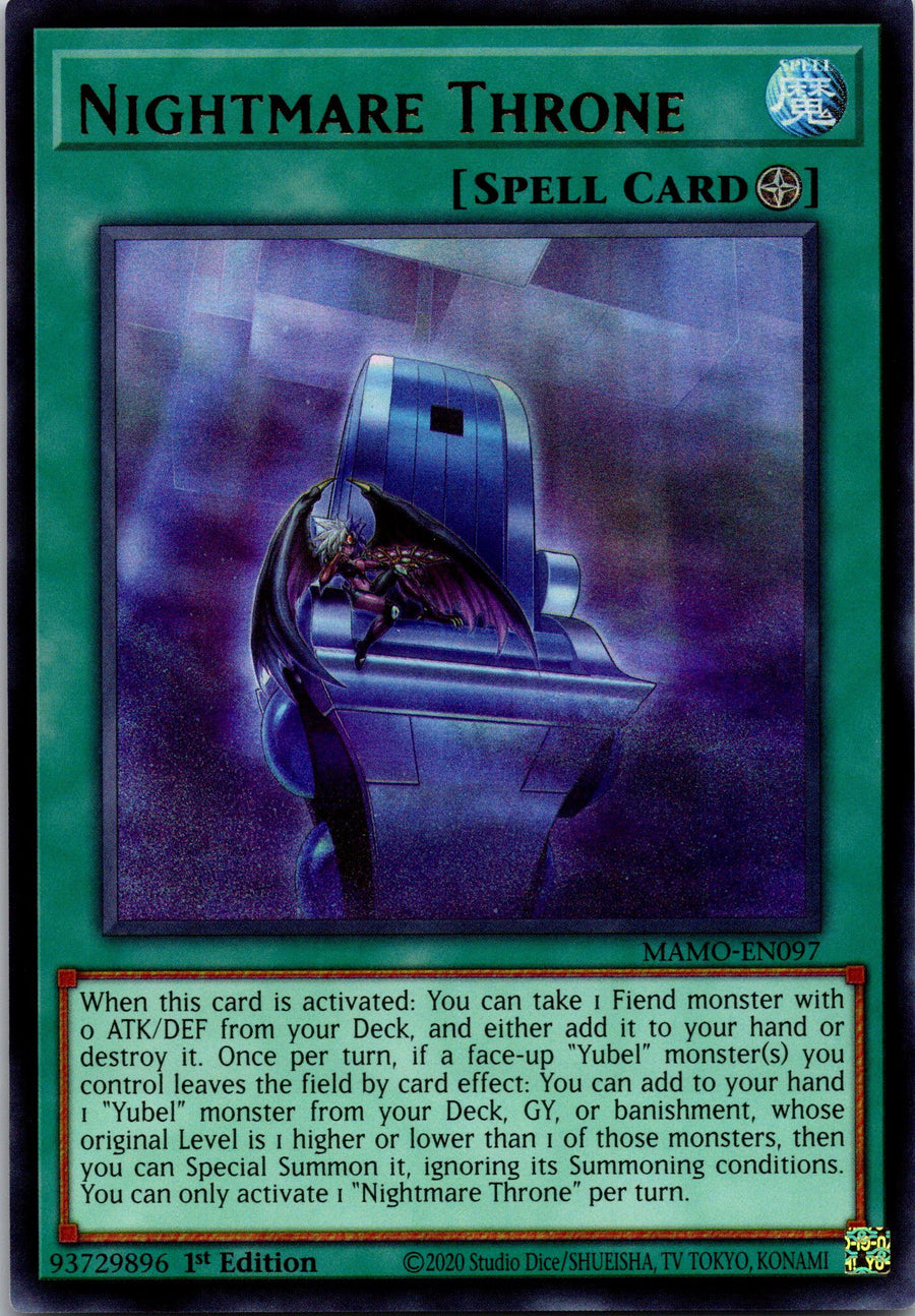 Nightmare Throne | Near Mint / English / 1St Edition