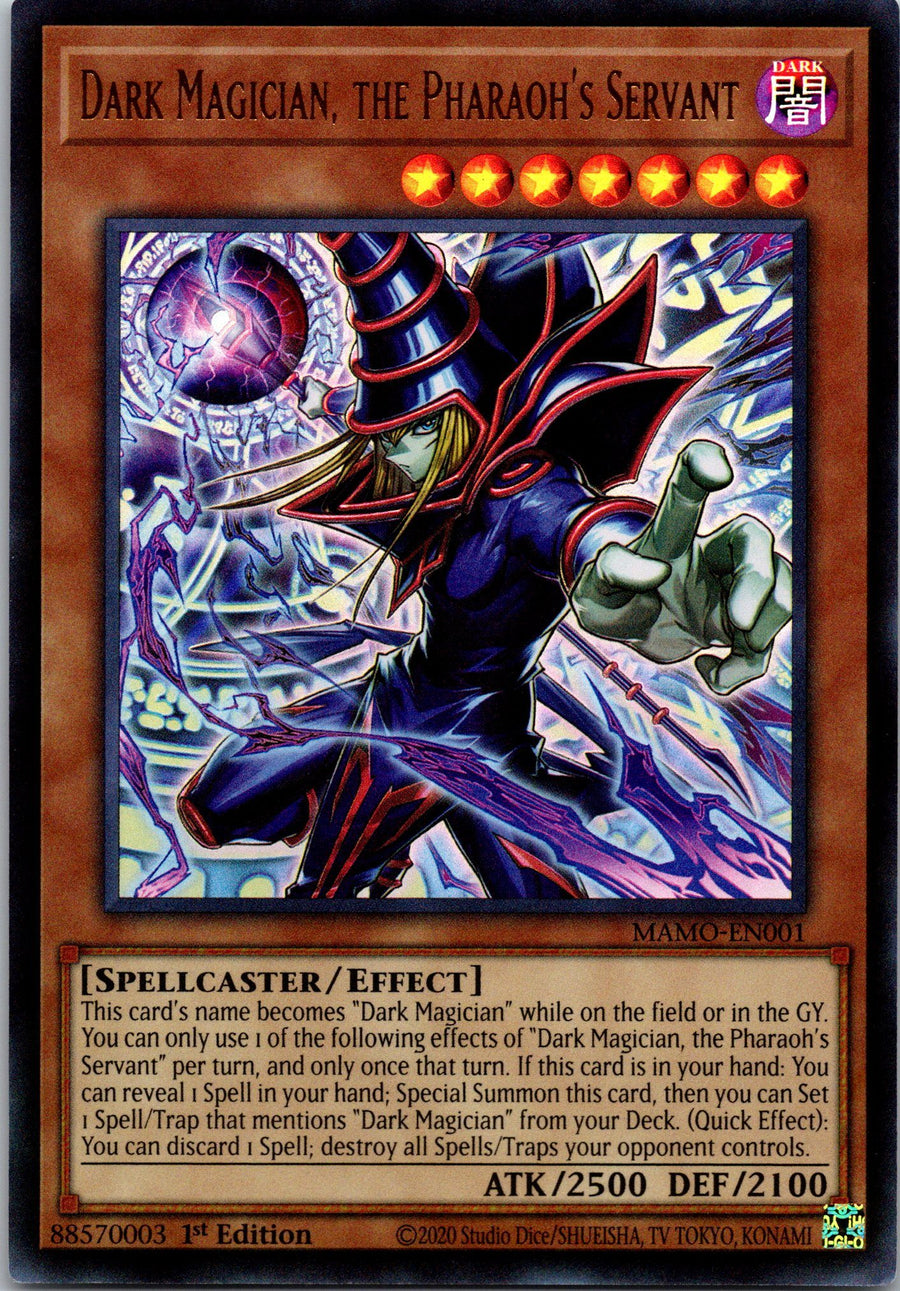 Dark Magician, the Pharaoh's Servant | Near Mint / English / 1St Edition