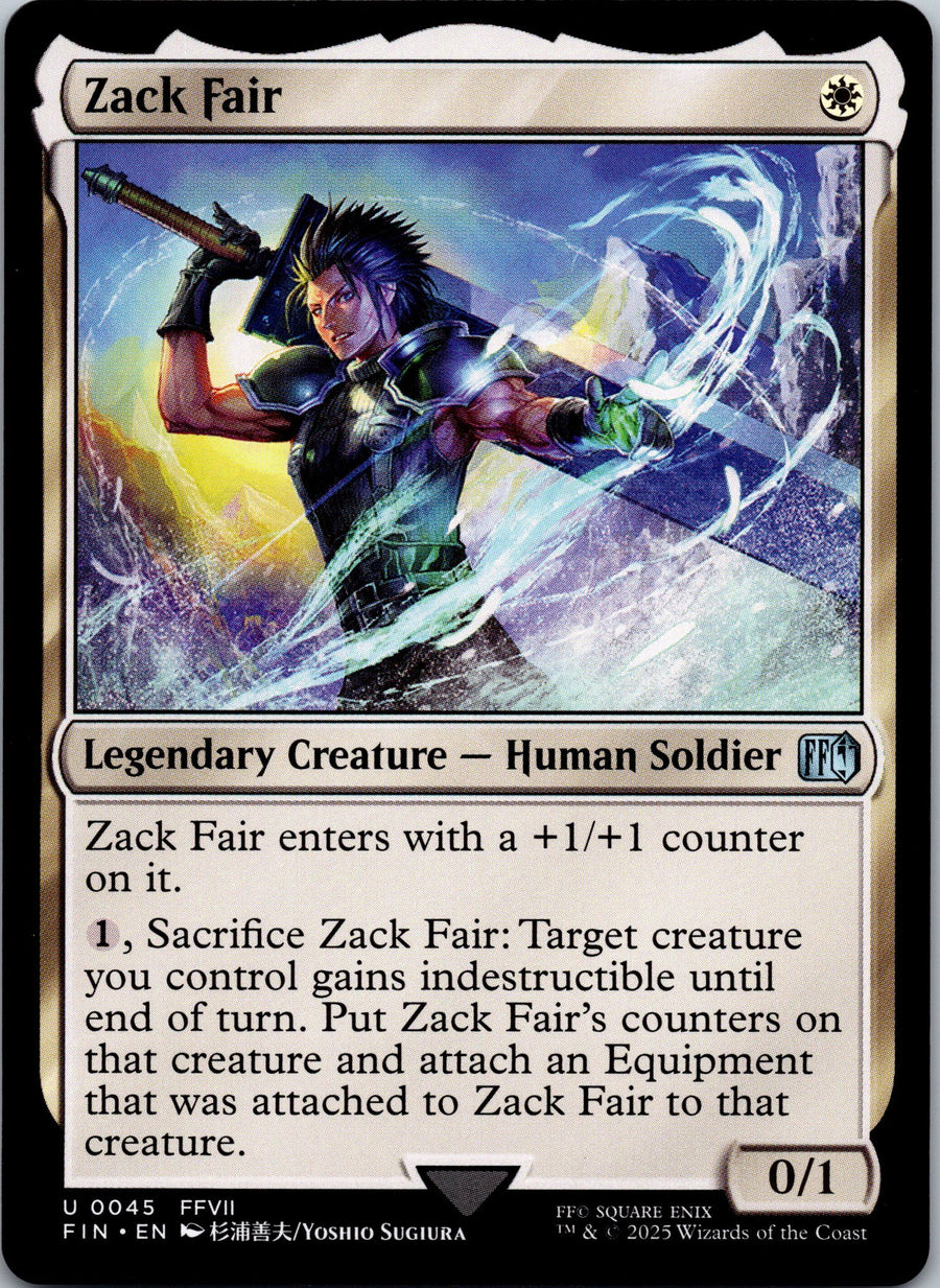 Zack Fair | Near Mint / English / Normal
