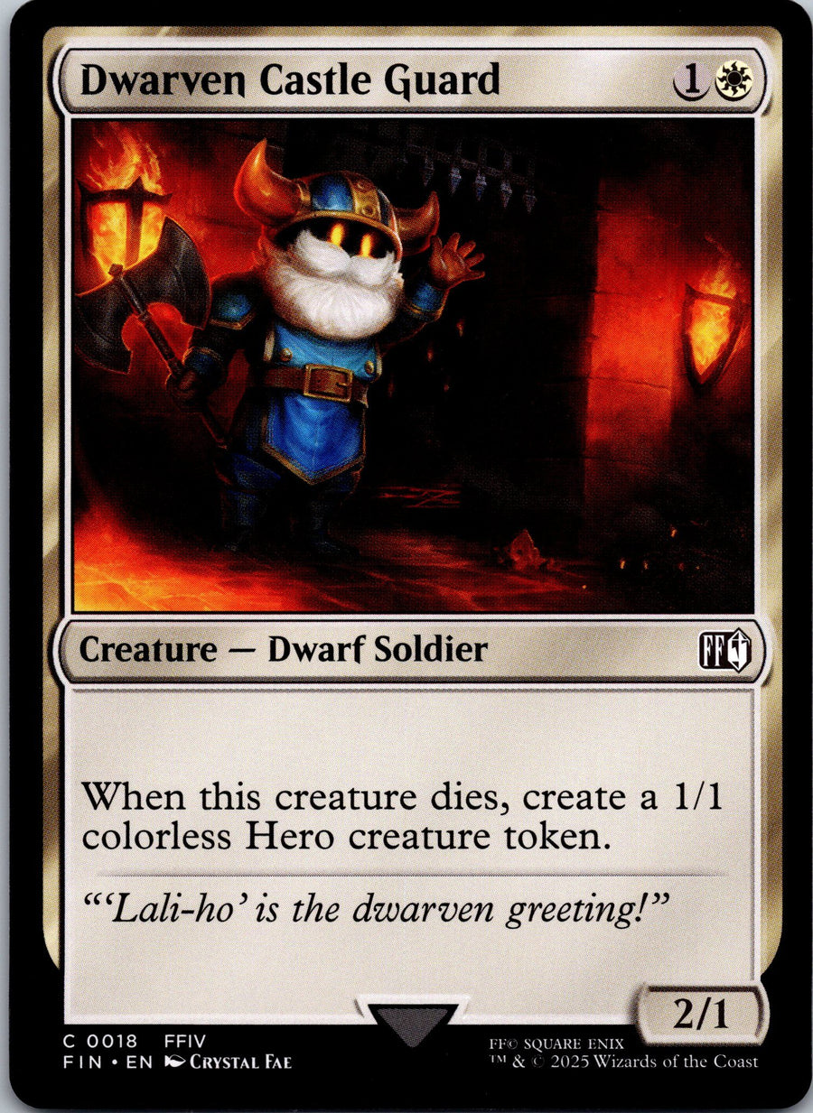 Dwarven Castle Guard | Near Mint / English / Normal