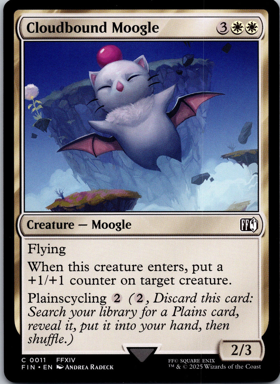 Cloudbound Moogle | Near Mint / English / Normal