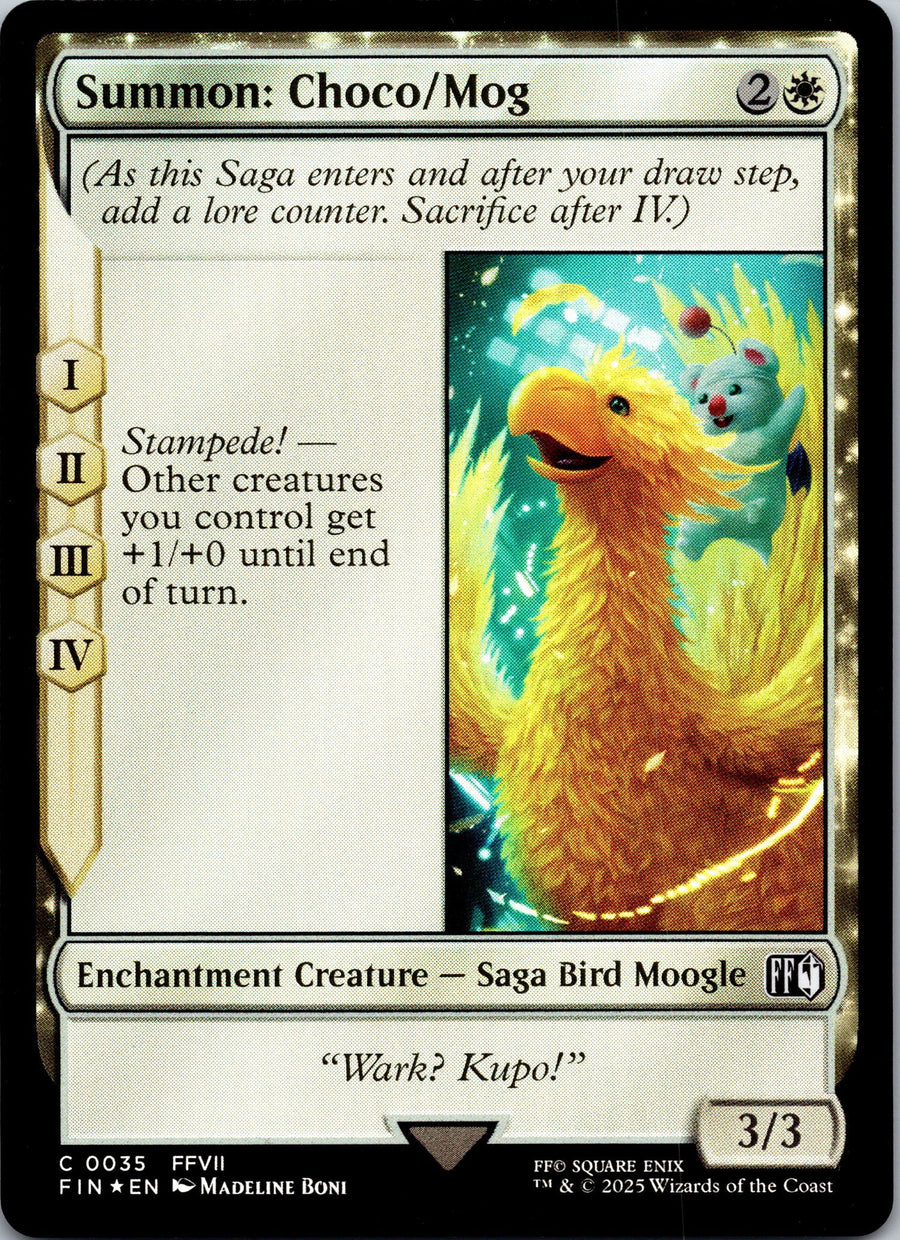Summon: Choco/Mog | Near Mint / English / Foil