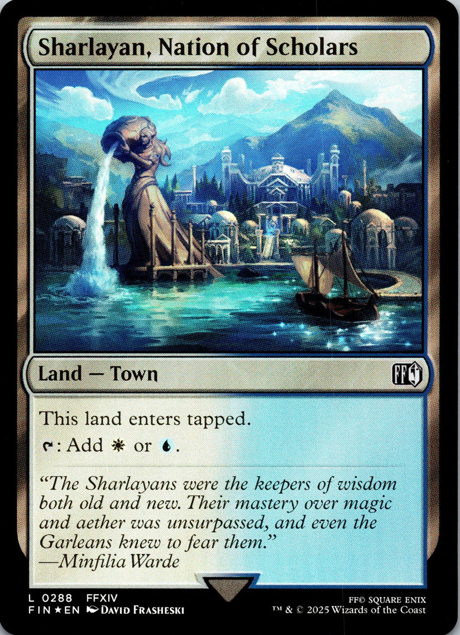 Sharlayan, Nation of Scholars | Near Mint / English / Foil