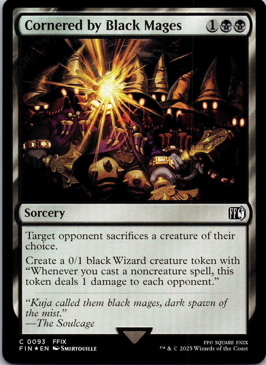 Cornered by Black Mages | Near Mint / English / Foil