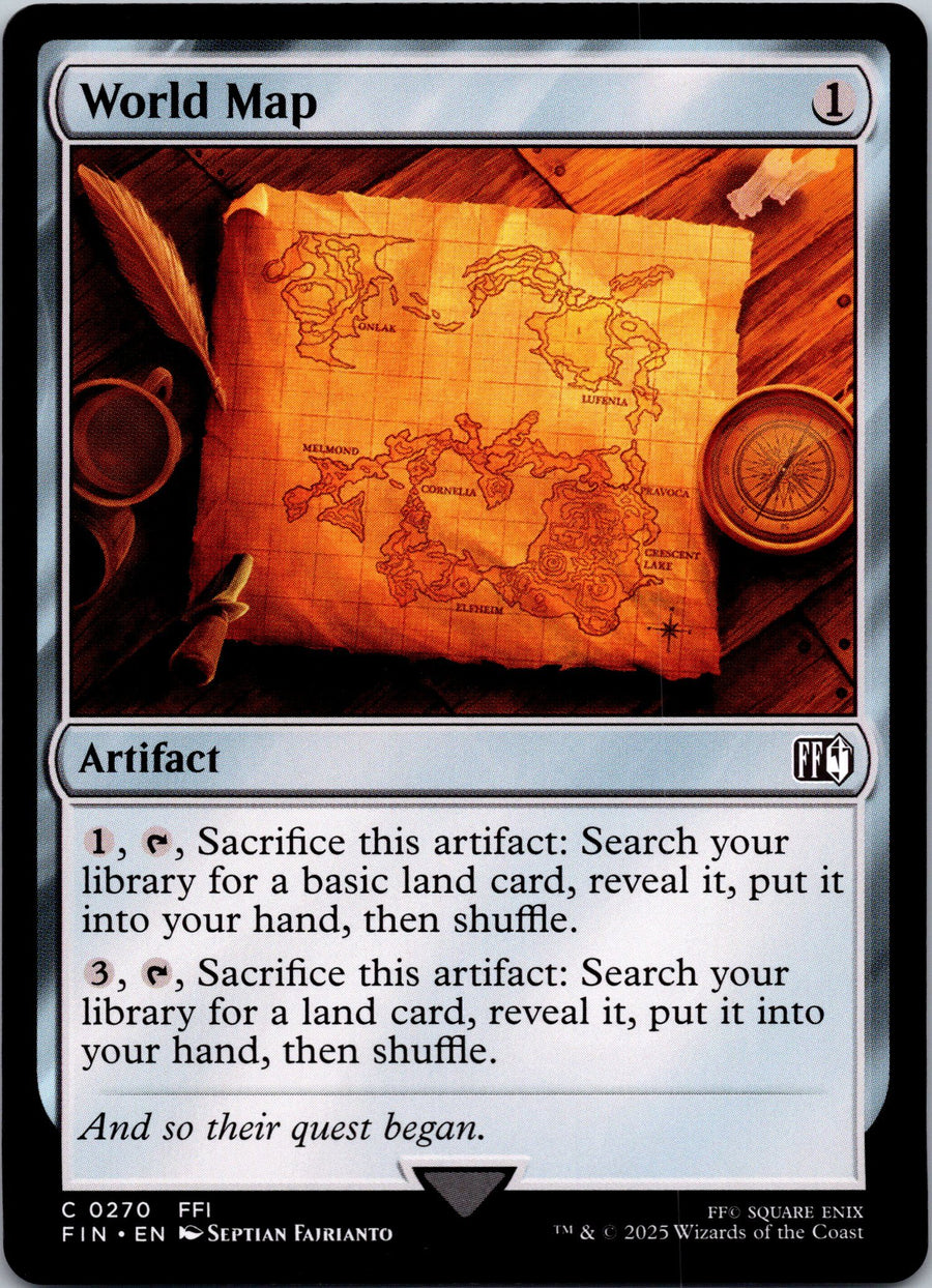 World Map | Near Mint / English / Normal
